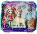 Кукла Enchantimals Лама Ллуэлла с любимой зверюшкой, 15 см, FRH42