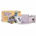Фотоаппарат Fujifilm Instax Mini 12 Фиолетовый (подарочный набор Stax of Fun, фотоаппарат чехол, картридж, подставки)