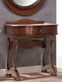 Стол туалетный K-home Джульетта, в классическом стиле, с выдвижным ящиком, цвет орех