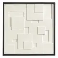 Панно декоративное с эффектом 3D Minimalism Square, с черной рамой, 60х60 см