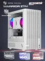 Корпус Warrior Z7M + закаленное стекло, Micro-ATX, Mini-ITX, белый