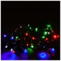 Гирлянда Бахрома 50 разноцветных LED (38 мульти + 12 холодных белых flash), 3 м х 0,4 м, внутри и снаружи помещений.