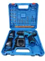 Аккумуляторный шуруповерт Viera Tools DF330DW, 12 В, 1,5 Ач, 25 Нм, в кейсе + набор