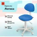 Компьютерное кресло Фабрикант Логика, микровелюр, Blue