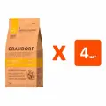 GRANDORF SINGLE GRAIN DOG ADULT MINI 4 MEAT RECIPE низкозерн д взр собак маленьких пород 4 мяса 1 кг х 4 шт