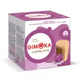 Кофе в капсулах Gimoka Caffelatte, молоко, кофе, интенсивность 5, 16 порций, 16 кап. в уп.
