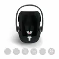 Автокресло Cybex Cloud T i-Size Black (Comfort), для новорожденных, черное