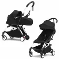 Коляска 2в1 Stokke YOYO 3 c мягкой люлькой New Born Pack White Black