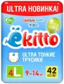 Ekitto трусики Ultra Light L (9-14 кг), 42 шт