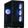 Корпус Zalman P50 DS BLACK, без БП, черный