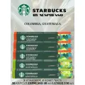 Набор кофе в капсулах Starbucks Colombia 3 шт, Guatemala 2 шт, молотый, для системы Nespresso, 50 капсул, 5 упаковок