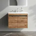 Тумба под раковину AM.PM Pulse подвесная 75 см, с дверками, дерево текстурированное