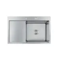 Мойка для кухни Hoffger 7850-R Satin (Сталь сатин)правая чаша