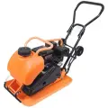 Виброплита бензиновая AT-C90WC (6,5 л. с, сила удара 13кН, 540x420 мм, колеса, коврик)