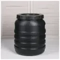 Бочка хозяйственно - бытовая, 45 л, горловина 29 см, пластиковая, с крышкой