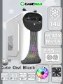 Корпус для компьютера GameMax Cute OWL White-Black, тип Minitower