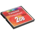 Карта памяти Transcend TS2GCF133, 2ГБ, CF, скорость чтения/записи 20-18МБ/с