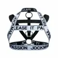 Мужская портупея белая JOCKMAIL JM911-1 полиамид/эластан Один размер (46-52)