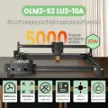 Лазерный гравер Ortur LaserEngraver Master2 S2 LU2-10A, Лазерный модуль мощностью 10 Вт,390x410mm,5000 мм/мин
