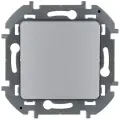 Legrand INSPIRIA Переключатель одноклавишный 10 AX - 250 В - алюминий (комплект 8шт)
