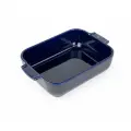 Форма для запекания прямоугольная Peugeot Blue 25x15,5см, керамическая, синяя