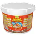 Корм для всех видов золотых рыбок и холодноводных рыб Tetra Goldfish Flakes хлопья, 10 литров