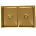 Стальная кухонная мойка Reflexion Garda RX2170GD, брашированное золото