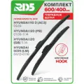 600 400 мм. Комплект гибридных щеток стеклоочистителя RD5 дворники на Hyundai i10 III; Хендай Ай10 3; Hyundai i20; Хендай Ай20; Hyundai ix35; Хендай Айх35