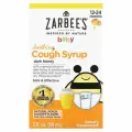 Zarbee's, Baby Cough Syrup Soothing, детский успокаивающий сироп от кашля, для детей от 12 до 24 месяцев, персик и мед, 59 мл
