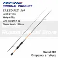 Спиннинг штекерный MIFINE SPEEDFLY SPIN 2.10м (1-8гр), рыболовный, удилище для рыбалки, карбон