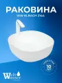 WW ELBACH 2144 Раковина накладная 410х410х150