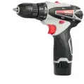 Аккумуляторная дрель-шуруповерт Победа ДА-12П/2 Ли черно-белый