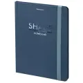 Блокнот BRAUBERG Shade, 113725, А5, 96л, 5 шт. синий 5 шт. клетка