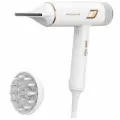 Фен для волос Rowenta Ultimate Experience Maestria CV9910F0, с ионизацией и 2 насадками, 9 режимов, 2000 Вт, белый
