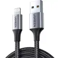 Кабель Ugreen US199 60157 USB Type-A - Lightning (1.5 м, черный)