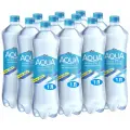 Вода питьевая Aqua Minerale негазированная, ПЭТ, 12 шт. по 1 л