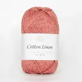 Пряжа для вязания Infinity Design Cotton Linen (4234 Terrakotta) 5 мотков