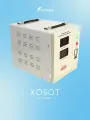 Stabilizer POWERMAN AVS 5000D, step-type regulator, digital indicators of voltage levels, 5000VA, 140-260V, maximum input current 24A, terminal block,