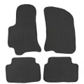 Коврики в салон для Chevrolet Lanos (96-), текстильные, 4 шт.