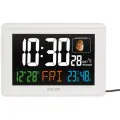 Метеостанция с часами-будильник Baldr B0359STHR белый