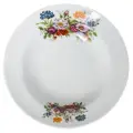Добрушский фарфоровый завод Тарелка глубокая Идиллия Букет цветов 24 см белый 24 см 1 500 мл 24 см 4.5 см 24 см