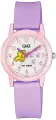 Наручные часы Q&Q, розовый, белый