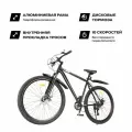 27.5 Велосипед Fizard Flow, 17 алюминий, 1x10, дисковые тормоза, черный