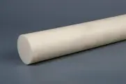 Капролон стержневой ПА-6 диаметр 70 мм. длина 500 мм. ( 50 см ) Полиамид 6 блочный пруток в подшипники, втулки, кольца