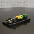 Металлическая коллекционная модель болида Формулы-1 Burago1:43.2024 McLaren MCL38 (станция Монако)№ 4, Норрис.