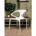 Стул садовый Royal Family MAY из пластика, комплект из 2-х штук, белый