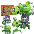 Робот трансформер Зомби против растений 3 в 1 / Игровой набор Деформация игрушки Plants vs Zombies