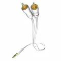 Star MP3 Audio Cable, 3.5 Phone 2RCA, 10 m, 00310010