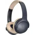 Audio Technica ATH-S220BT беспроводные наушники, Blue beige