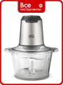 Измельчитель BQ CH2003, мощность 600Вт, стеклянная чаша 2 л, нержавеющая сталь
